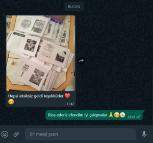 SegaCopy Fotokopi Merkezi Sizden Gelenler