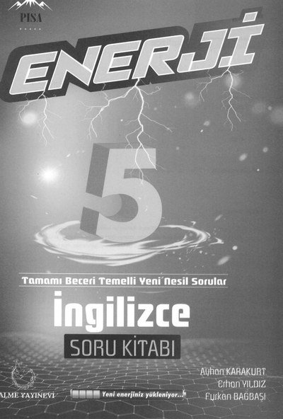ENERJİ İNGİLİZCE SORU KİTABI SegaCopy Fotokopi Merkezi