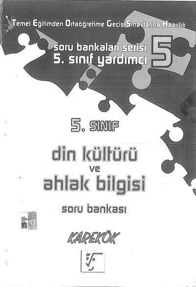DİN KÜLTÜRÜ VE AHLAK BİLGİSİ SORU BANKASI SegaCopy Fotokopi Merkezi