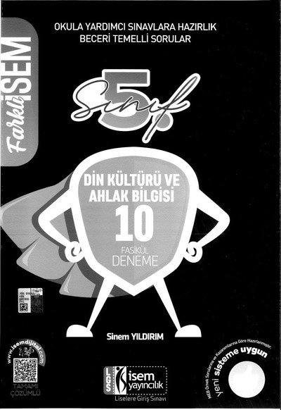 DİN KÜLTÜRÜ VE AHLAK BİLGİSİ 10 FASİKÜL DENEME SegaCopy Fotokopi Merkezi