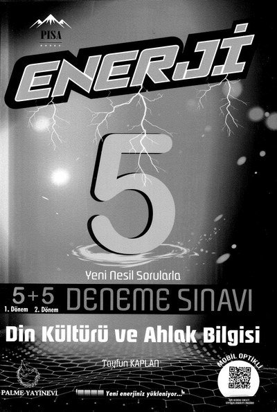 DİN KÜLTÜRÜ VE AHLAK BİLGİSİ 5+5 DENEME SINAVI