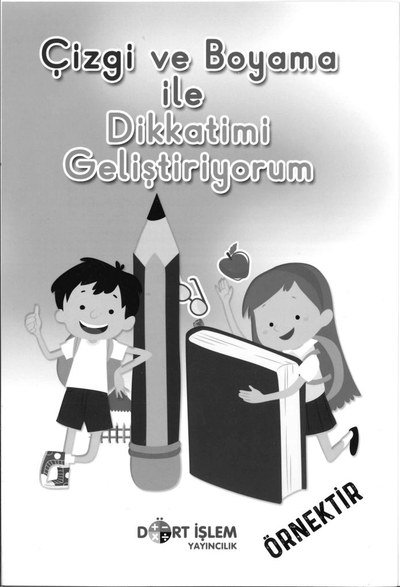 ÇİZGİ VE BOYAMA İLE DİKKATİMİ GELİŞTİRİYORUM SegaCopy Fotokopi Merkezi