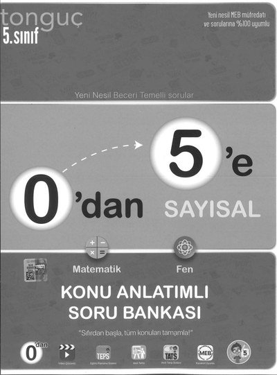 0'DAN 5'E SAYISAL KONU ANLATIMLI SORU BANKASI SegaCopy Fotokopi Merkezi