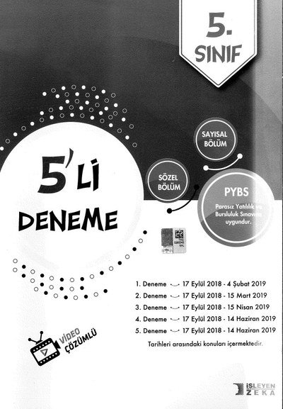 5'Lİ DENEME VİDEO ÇÖZÜMLÜ SegaCopy Fotokopi Merkezi