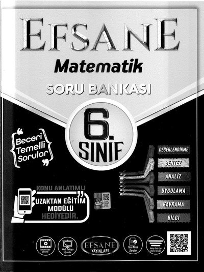EFSANE MATEMATİK SORU BANKASI