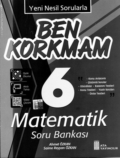 BEN KORKMAM MATEMATİK SORU BANKASI