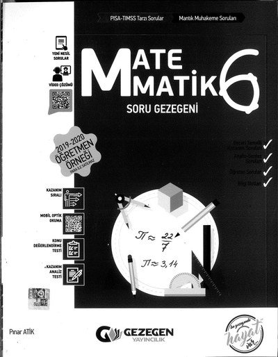 MATEMATİK SORU GEZEGENİ SegaCopy Fotokopi Merkezi