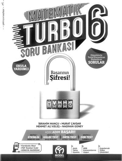 MATEMATİK TURBO SORU BANKASI SegaCopy Fotokopi Merkezi