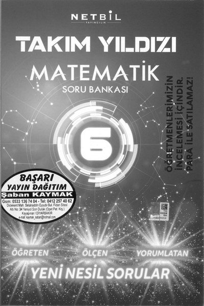 TAKIM YILDIZI MATEMATİK SORU BANKASI SegaCopy Fotokopi Merkezi