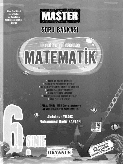 MASTER MATEMATİK SORU BANKASI