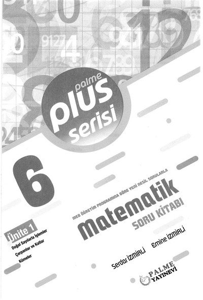 MATEMATİK SORU BANKASI PALME PLUS SERİSİ