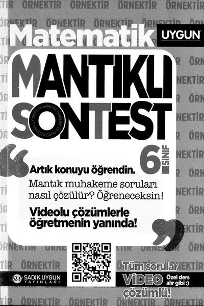 MATEMATİK MANTIKLI SONTEST SegaCopy Fotokopi Merkezi