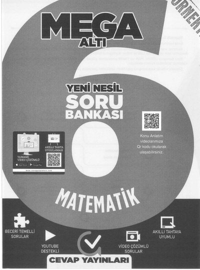 MEGA ALTI YENİ NESİL SORU BANKASI MATEMATİK