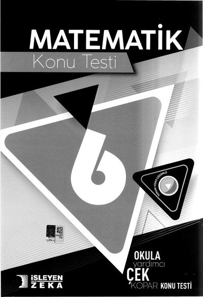 MATEMATİK KONU TESTİ SegaCopy Fotokopi Merkezi