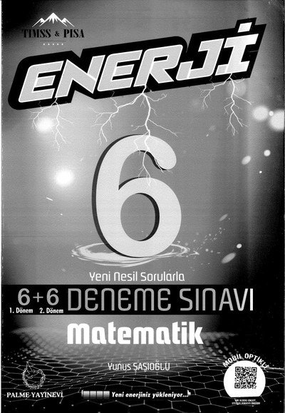 ENERJİ 6+6 DENEME SINAVI MATEMATİK