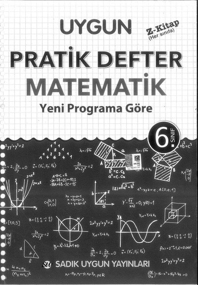 UYGUN PRATİK DEFTER MATEMATİK SegaCopy Fotokopi Merkezi