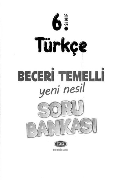 TÜRKÇE SORU BANKASI SegaCopy Fotokopi Merkezi