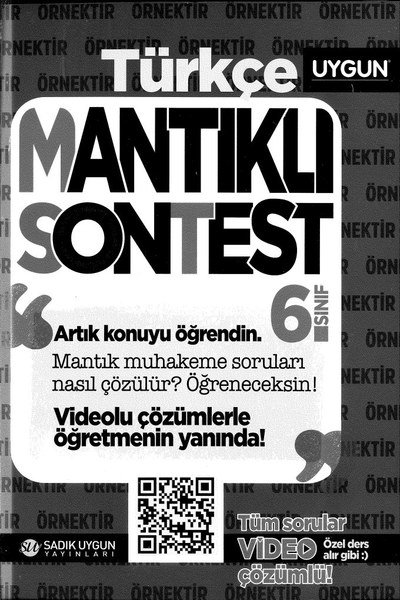 TÜRKÇE MANTIKLI SONTEST SegaCopy Fotokopi Merkezi