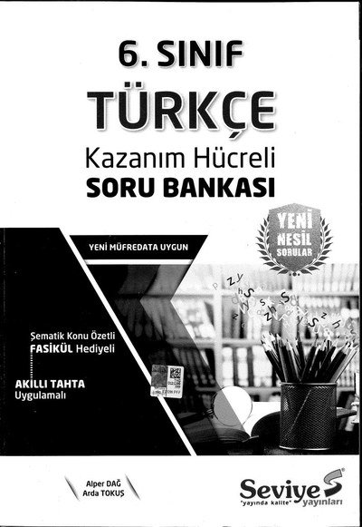 TÜRKÇE KAZANIM HÜCRELİ SORU BANKASI