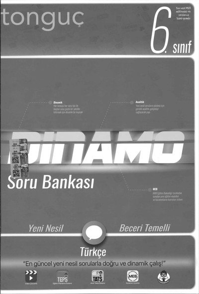 DİNAMO SORU BANKASI TÜRKÇE SegaCopy Fotokopi Merkezi