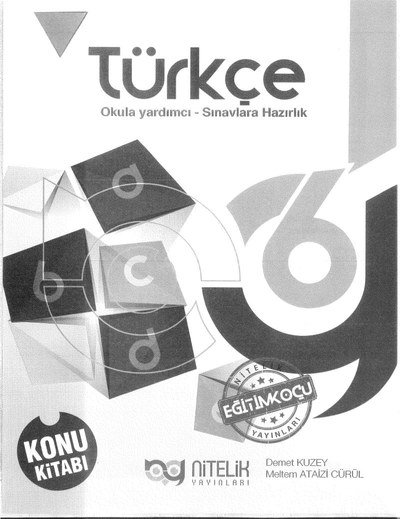 TÜRKÇE KONU KİTABI