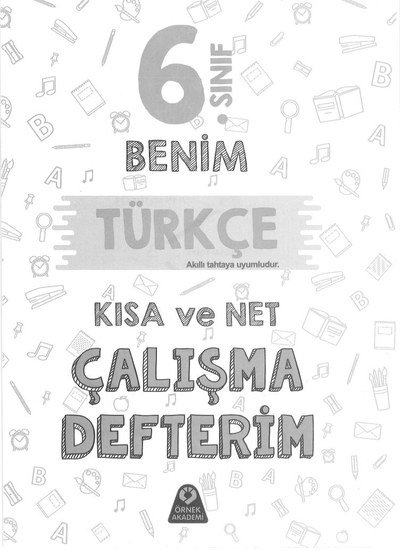 BENİM TÜRKÇE KISA VE NET ÇALIŞMA DEFTERİM SegaCopy Fotokopi Merkezi