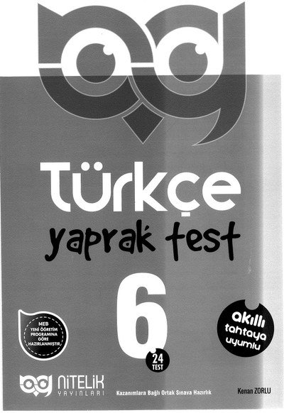 TÜRKÇE YAPRAK TEST