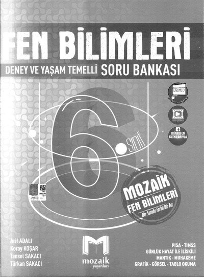 FEN BİLİMLERİ DENEY VE YAŞAM TEMELLİ SORU BANKASI SegaCopy Fotokopi Merkezi