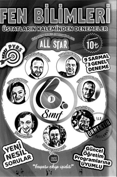 FEN BİLİMLERİ ÜSTATLARIN KALEMİNDEN DENEMELER SegaCopy Fotokopi Merkezi