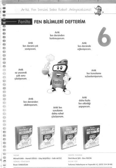 FEN BİLİMLERİ DEFTERİM SegaCopy Fotokopi Merkezi