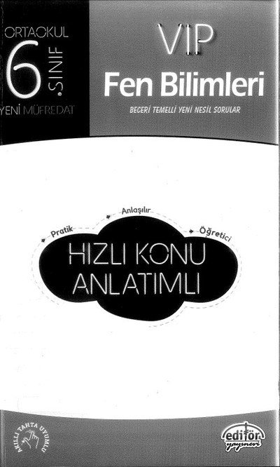 VIP FEN BİLİMLERİ HIZLI KONU ANLATIMLI SegaCopy Fotokopi Merkezi