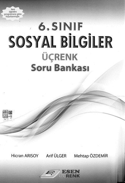 SOSYAL BİLGİLER ÜÇRENK SORU BANKASI