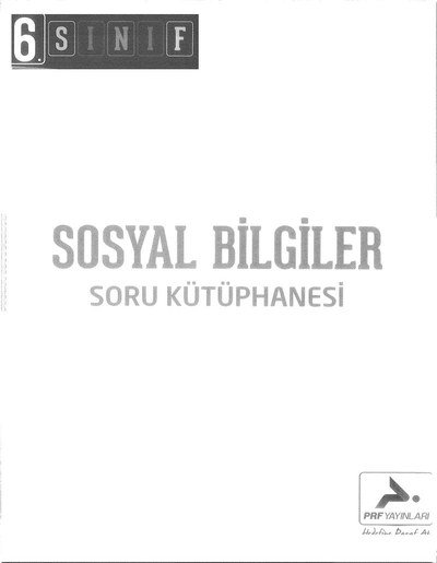 SOSYAL BİLGİLER SORU KÜTÜPHANESİ