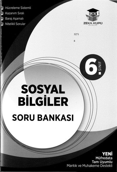SOSYAL BİLGİLER SORU BANKASI SegaCopy Fotokopi Merkezi