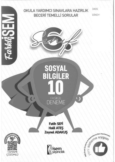 SOSYAL BİLGİLER 10 FASİKÜL DENEME