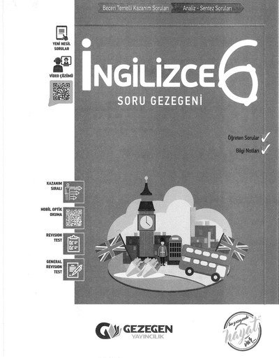 İNGİLİZCE SORU GEZEGENİ SegaCopy Fotokopi Merkezi