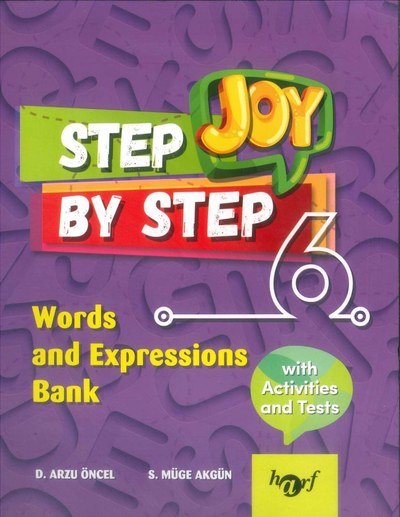 STEP BY STEP JOY WORDS AND EXPRESSIONS BANK SegaCopy Fotokopi Merkezi