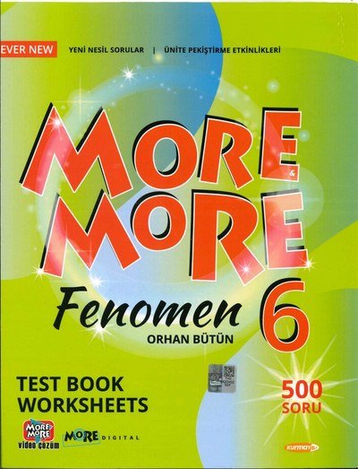 MORE MORE FENOMEN TEST BOOK WORKSHEETS SegaCopy Fotokopi Merkezi