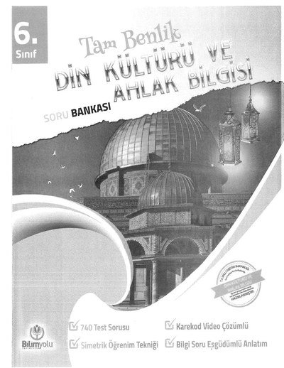 TAM BENLİK DİN KÜLTÜRÜ VE AHLAK BİLGİSİ SORU BANKASI SegaCopy Fotokopi Merkezi