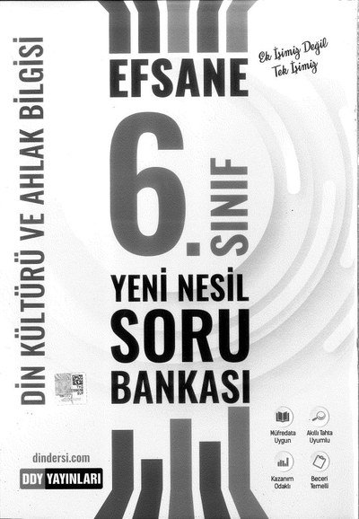 EFSANE DİN KÜLTÜRÜ VE AHLAK BİLGİSİ SORU BANKASI