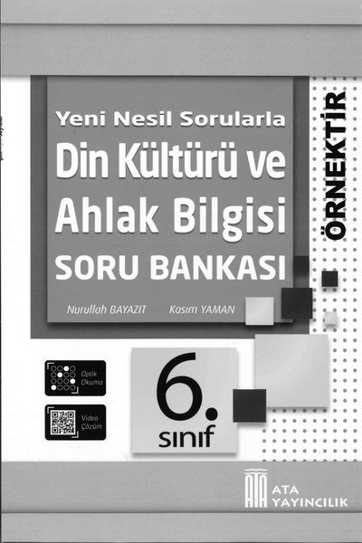 DİN KÜLTÜRÜ VE AHLAK BİLGİSİ SORU BANKASI SegaCopy Fotokopi Merkezi