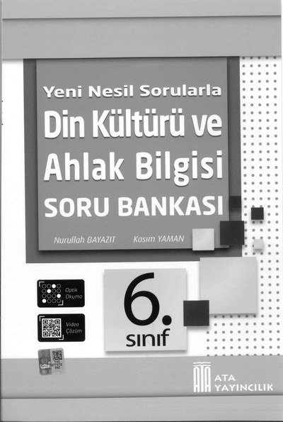 DİN KÜLTÜRÜ VE AHLAK BİLGİSİ SORU BANKASI SegaCopy Fotokopi Merkezi