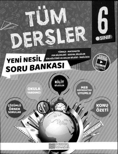 TÜM DERSLER SORU BANKASI SegaCopy Fotokopi Merkezi