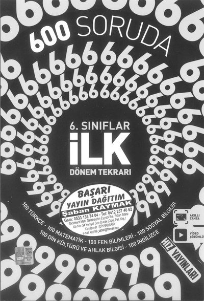 İLK DÖNEM TEKRARI SegaCopy Fotokopi Merkezi