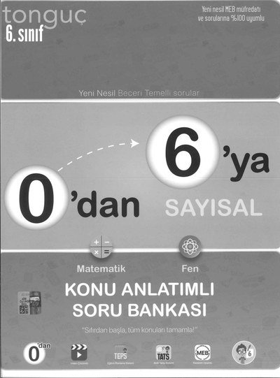 KONU ANLATIMLI SORU BANKASI SAYISAL SegaCopy Fotokopi Merkezi