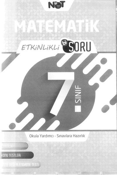 MATEMATİK ETKİNLİKLİ Bİ SORU