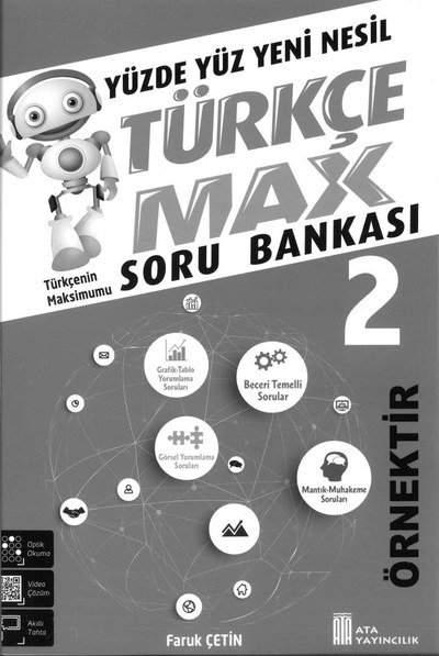 TÜRKÇE MAX SORU BANKASI SegaCopy Fotokopi Merkezi