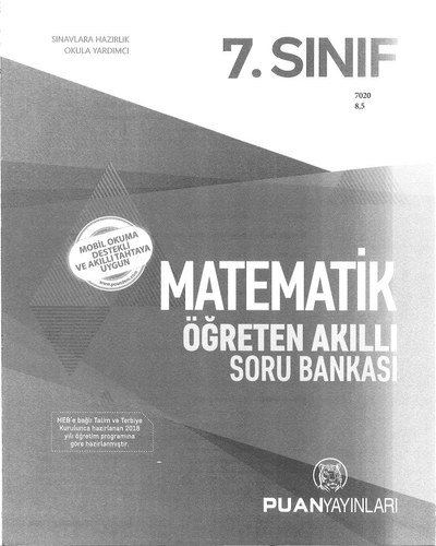 MATEMATİK ÖĞRETEN AKILLI SORU BANKASI SegaCopy Fotokopi Merkezi