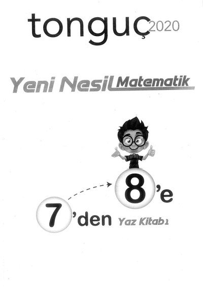 YENİ NESİL MATEMATİK 7'DEN 8'E YAZ KİTABI SegaCopy Fotokopi Merkezi