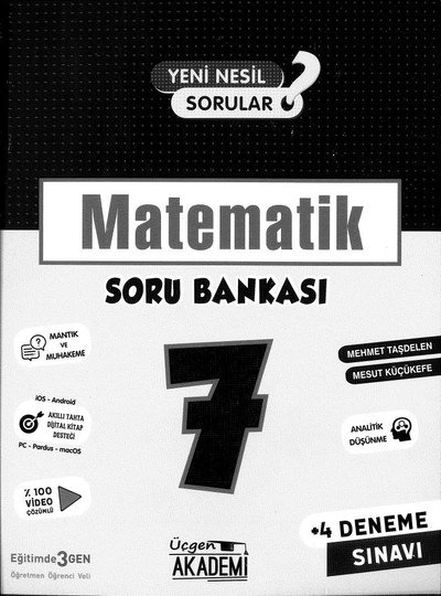 MATEMATİK SORU BANKASI SegaCopy Fotokopi Merkezi